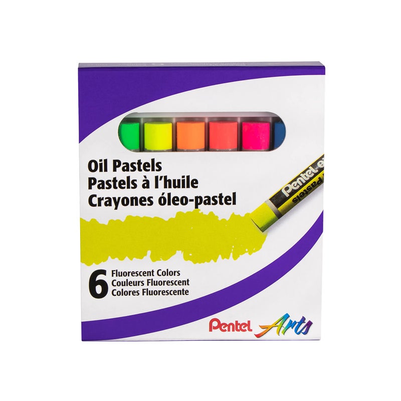 Pentel Arts Fluorescent Oil Pastels - Image 2